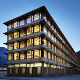 The Illwerke Zentrum building in Montafon by CREE